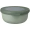 Caserola pentru pranz, Mepal, 2610E17318, 350 ml, 13.5x5.8x12.5xØ12.5 cm, Polipropilena, Verde Sage