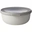 Caserola pentru pranz, Mepal, 2610E17326, 750 ml, 16.9x6.8x15.9xØ15.9 cm, Polipropilena, Alb