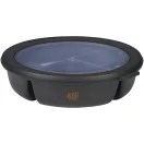 Caserola pentru pranz, Mepal, 2610E17325, 500 ml, 23.5x6x22.5xØ23 cm, Polipropilena, Negru