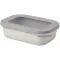 Caserola pentru pranz, Mepal, 2610E17320, 500 ml, 17.6x5.1x12.6 cm, Polipropilena, Polietilena, Alb