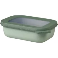   Caserola pentru pranz, Mepal, 2610E17321, 500 ml, 17.6x5.1x12.6 cm, Polipropilena, Polietilena, Verde Sage