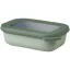 Caserola pentru pranz, Mepal, 2610E17321, 500 ml, 17.6x5.1x12.6 cm, Polipropilena, Polietilena, Verde Sage