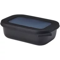   Caserola pentru pranz, Mepal, 2610E17322, 500 ml, 17.6x5.1x12.6 cm, Polipropilena, Polietilena, Negru