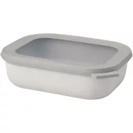   Caserola pentru pranz, Mepal, 2610E17309, 1000 ml, 21.2x6.1x16.2 cm, Polipropilena, Polietilena, Alb