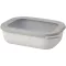 Caserola pentru pranz, Mepal, 2610E17309, 1000 ml, 21.2x6.1x16.2 cm, Polipropilena, Polietilena, Alb