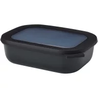   Caserola pentru pranz, Mepal, 2610E17311, 1000 ml, 21.2x6.1x16.2 cm, Polipropilena, Polietilena, Negru