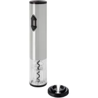   Tirbuson electric cu accesorii vin, Seasons, 21OCT0975, 22.5 x Ø 4.6 cm, ABS, Plastic, Argintiu