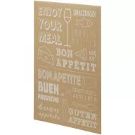   Tocator alimente, Seasons, 21OCT1335, 34 x 1.5 x 18 cm, Bambus, Natur