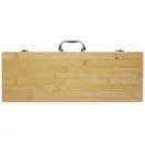 Set 3 ustensile gratar, Seasons, 22FEB1473, 51.5x7.2x18.2 cm, Otel, Bambus, Natur