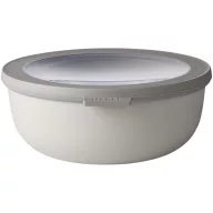   Caserola pentru pranz, Mepal, 2610E17313, 1250 ml, 7.5xØ20 cm, Polipropilena, Polietilena, Alb