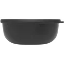 Caserola pentru pranz, Mepal, 2610E17312, 1250 ml, 7.5xØ20 cm, Polipropilena, Polietilena, Negru