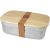 Caserola pentru pranz, Seasons, 22FEB0062, 700 ml, 18x6x12 cm, Bambus, Otel, Natur