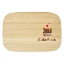 Caserola pentru pranz, Seasons, 22FEB0062, 700 ml, 18x6x12 cm, Bambus, Otel, Natur