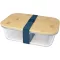 Caserola pranz, 1000 ml, 2509E14922, Seasons, 20x6.5x15xØ 796 cm, Bambus,  Sticla, Albastru hale