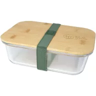   Caserola pranz, 1000 ml, 2509E14923, Seasons, 20x6.5x15xØ 796 cm, Bambus,  Sticla, Verde heather