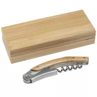  Tirbuson chelner, Seasons, 22FEB0030, 14.9x3x5.9 cm, Bambus, Otel, Natur