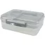 Caserola pentru pranz, Everestus, 2610E17300, 900 ml, 21.9x7.6x18.6 cm, Polipropilena, Gri Light