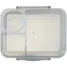 Caserola pentru pranz, Everestus, 2610E17300, 900 ml, 21.9x7.6x18.6 cm, Polipropilena, Gri Light