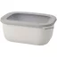 Caserola pentru pranz, Mepal, 2610E17314, 1500 ml, 21.2x9x16.2 cm, Polipropilena, Polietilena, Alb