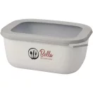 Caserola pentru pranz, Mepal, 2610E17314, 1500 ml, 21.2x9x16.2 cm, Polipropilena, Polietilena, Alb