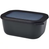   Caserola pentru pranz, Mepal, 2610E17315, 1500 ml, 21.2x9x16.2 cm, Polipropilena, Polietilena, Negru