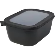   Caserola pentru pranz, Mepal, 2610E17315, 1500 ml, 21.2x9x16.2 cm, Polipropilena, Polietilena, Negru
