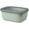 Caserola pentru pranz, Mepal, 2610E17316, 1500 ml, 21.2x9x16.2 cm, Polipropilena, Polietilena, Verde Sage