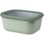 Caserola pentru pranz, Mepal, 2610E17316, 1500 ml, 21.2x9x16.2 cm, Polipropilena, Polietilena, Verde Sage
