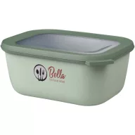   Caserola pentru pranz, Mepal, 2610E17316, 1500 ml, 21.2x9x16.2 cm, Polipropilena, Polietilena, Verde Sage