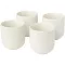 Set 4 cani espresso, Seasons, 42FEB230450, 90 ml, 6.2x5.8 cm, Ceramica, Alb