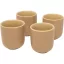 Set 4 cani espresso, 90 ml, 2509E14782, Seasons, 6.2xØ 5.8 cm, Ceramica, Crem