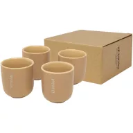   Set 4 cani espresso, 90 ml, 2509E14782, Seasons, 6.2xØ 5.8 cm, Ceramica, Crem