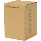 Termos pentru alimente, 500 ml, 2401E14647, Seasons, 14.3xØ9.9 cm, Otel, Polipropilena, Negru