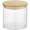 Borcan 320 ml, 2401E14571, Seasons, 8x8.5x8.5 cm, Sticla, Bambus, Natur