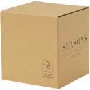 Borcan 320 ml, 2401E14571, Seasons, 8x8.5x8.5 cm, Sticla, Bambus, Natur