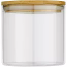 Borcan 320 ml, 2401E14571, Seasons, 8x8.5x8.5 cm, Sticla, Bambus, Natur