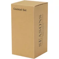   Shaker cocktail 2401E14677, Seasons, 21x8.8 cm, Otel, Albastru ice