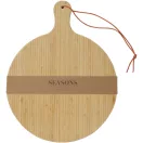 Tocator alimente, 2509E14569, Seasons, 39.2x1.4x30.6 cm, Bambus, Portocaliu