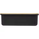 Caserola pranz, 750 ml, 2410E21917, Seasons, 19 x 6 x 13 cm, Plastic, Negru