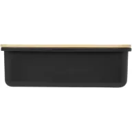   Caserola pranz, 750 ml, 2410E21917, Seasons, 19 x 6 x 13 cm, Plastic, Negru