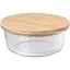 Bol de salate 750 ml, 2410E24885, Seasons, 7.2 x 17.2 x 17.2 cm, Sticla, Natur