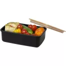 Caserola pranz, 500 ml, 2410E21915, Seasons, 11.2 x 16.5 x 5 cm, Plastic, Negru