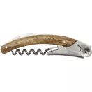 Set tirbuson si suport vin, 2410E25513, Seasons, 27 x 2 x 6 cm, Lemn, Natur