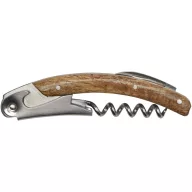   Set tirbuson si suport vin, 2410E25513, Seasons, 27 x 2 x 6 cm, Lemn, Natur