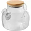 Ceainic 1000 ml, 2509E15059, Seasons, 13x20x14xØ 8.5 cm, Sticla, Bambus, Transparent