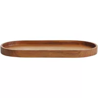   Tava ovala, 2410E24581, Original Home, 24 x 1.5 x 12 cm, Lemn, Natur