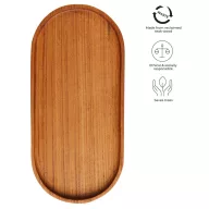   Tava ovala, 2410E24581, Original Home, 24 x 1.5 x 12 cm, Lemn, Natur