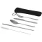 Set tacamuri, 2509E14938, Everestus, 21.5x6.5 cm, Otel, Neopren, Argintiu