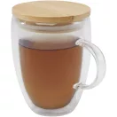 Cana 350 ml, 2509E14762, Seasons, 11.6x12.5x9xØ 8.5 cm, Sticla, Bambus, Transparent