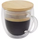 Cana 250 ml, 2509E14761, Seasons, 9.5x12x9xØ 8.5 cm, Sticla, Bambus, Transparent